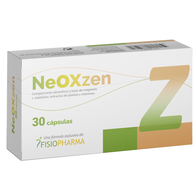 Caja de Neoxzen, suplemento de 30 cápsulas, con magnesio, plantas y vitaminas